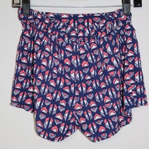 Charlotte Russe Tribal Pattern Mini-Shorts
